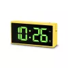 Digitālais modinātājpulkstenis Hama Ibiza Yellow LCD, baterija/USB
