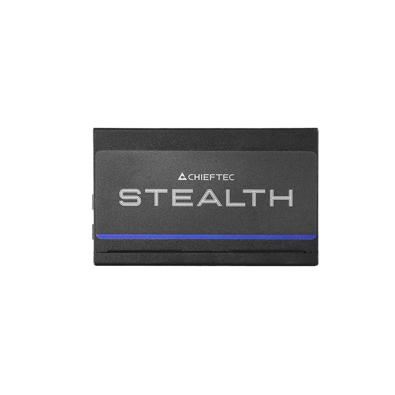 Barošanas bloks CHIEFTEC Stealth Vega M SPX-1000-FC 1000W 24-pin ATX 80 PLUS Platinum, 135 mm ventilators, Melns