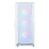 Zalman i3 NEO V2 Mid Tower korpuss ar 4 RGB ventilatoriem (120 mm), balts