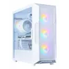 Zalman i3 NEO V2 Mid Tower korpuss ar 4 RGB ventilatoriem (120 mm), balts