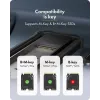 Icy Box IB-1827MCP-C31 ārējais M.2 NVMe/SATA disku ietvars, USB 3.2 Gen 2, 10 Gbps