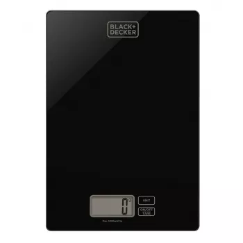 Virtuves svari Black & Decker ES9900040B, rūdīts stikls, 5 kg, 1 g precizitāte