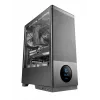 Tacens 2SAGITTA20 melns Midi Tower datora korpuss ar 3 ventilatoriem (120 mm)
