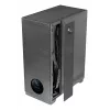 Tacens 2SAGITTA20 melns Midi Tower datora korpuss ar 3 ventilatoriem (120 mm)