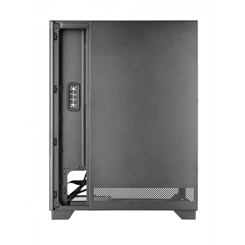 Tacens 2SAGITTA20 melns Midi Tower datora korpuss ar 3 ventilatoriem (120 mm)