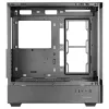 PC korpuss TACENS Mars Gaming MCLCDPRO Midi Tower — Melns, IPS 7.2 collu Displejs, Apakšējais PSU, ATX/Micro‑ATX/Mini‑ITX atbalsts