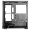 PC korpuss TACENS Mars Gaming MCLCDPRO Midi Tower — Melns, IPS 7.2 collu Displejs, Apakšējais PSU, ATX/Micro‑ATX/Mini‑ITX atbalsts