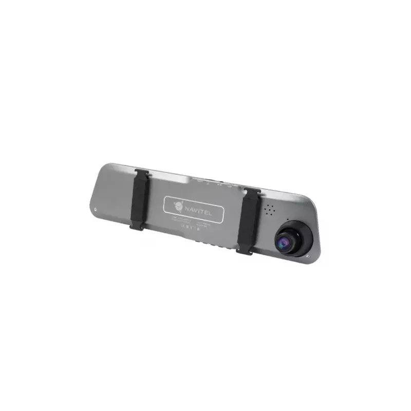 Auto reģistrators Navitel MR155 NV — Full HD 1920×1080, 140° objektīvs, 4.4 collu TFT, MicroSD līdz 64 GB, akumulators un cigarešu šķiltavas barošana