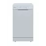 Brīvi stāvoša šaurā trauku mazgājamā mašīna CANDY Brava CDPH 2L1049W — 10 komplekti, 45 cm, 49 dB, E klase