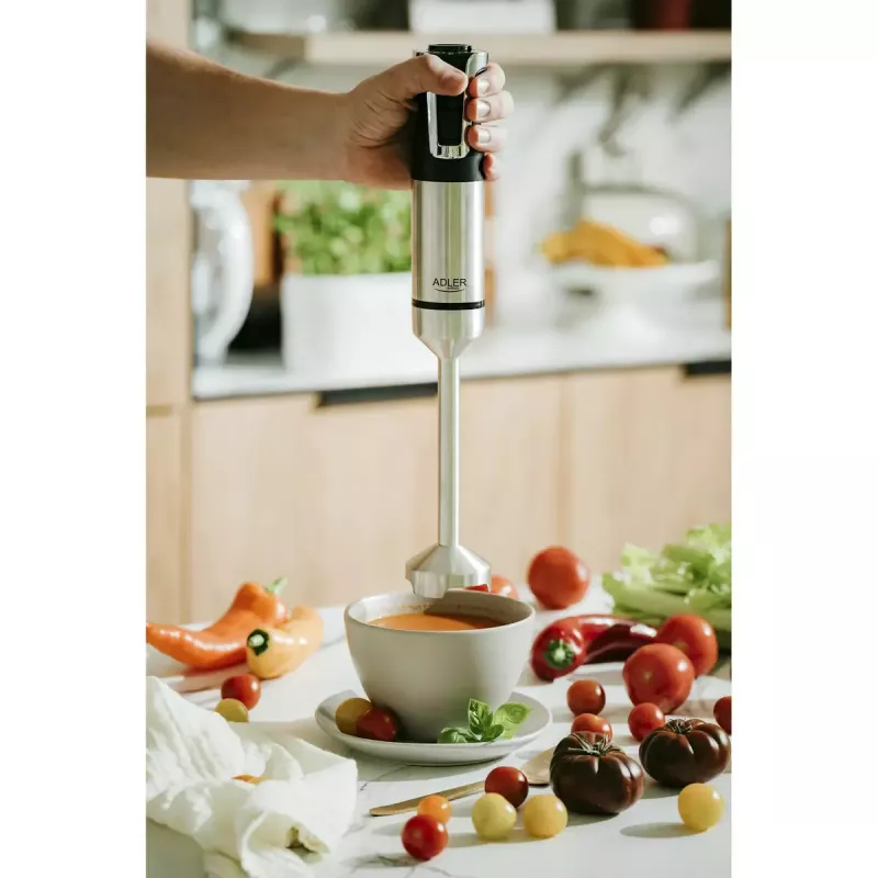 Rokas blenderis Adler AD 4627 1800W 20 ātrumi Turbo režīms Smalcinātājs