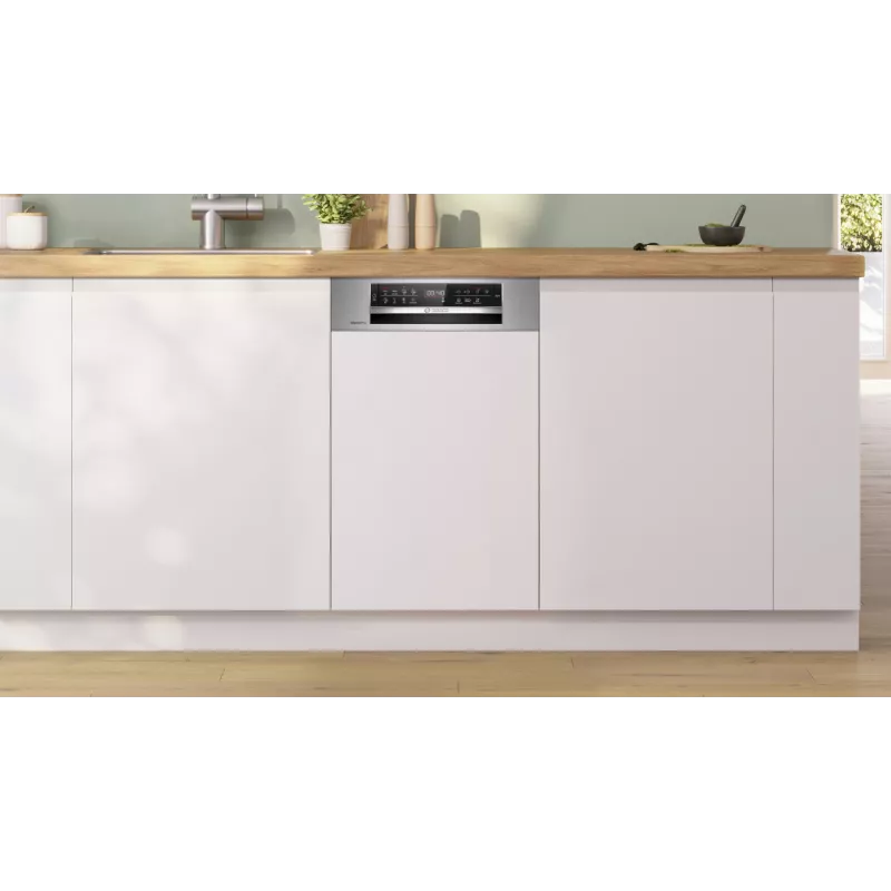 Bosch Serie 6 SPI6EMS21E trauku mazgājamā mašīna daļēji iebūvējama 10 komplekti