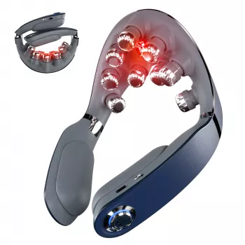 Masāžas ierīce SKG G7-Pro-Fold Blue Kombinētā, saspiešanas, mīcīšanas, vibrācijas
