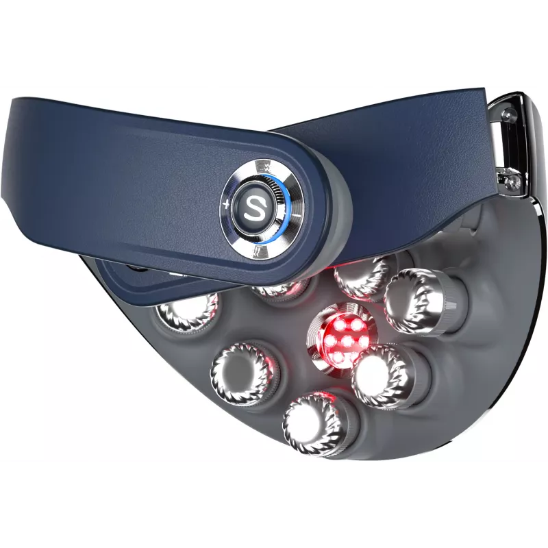 Masāžas ierīce SKG G7-Pro-Fold Blue Kombinētā, saspiešanas, mīcīšanas, vibrācijas