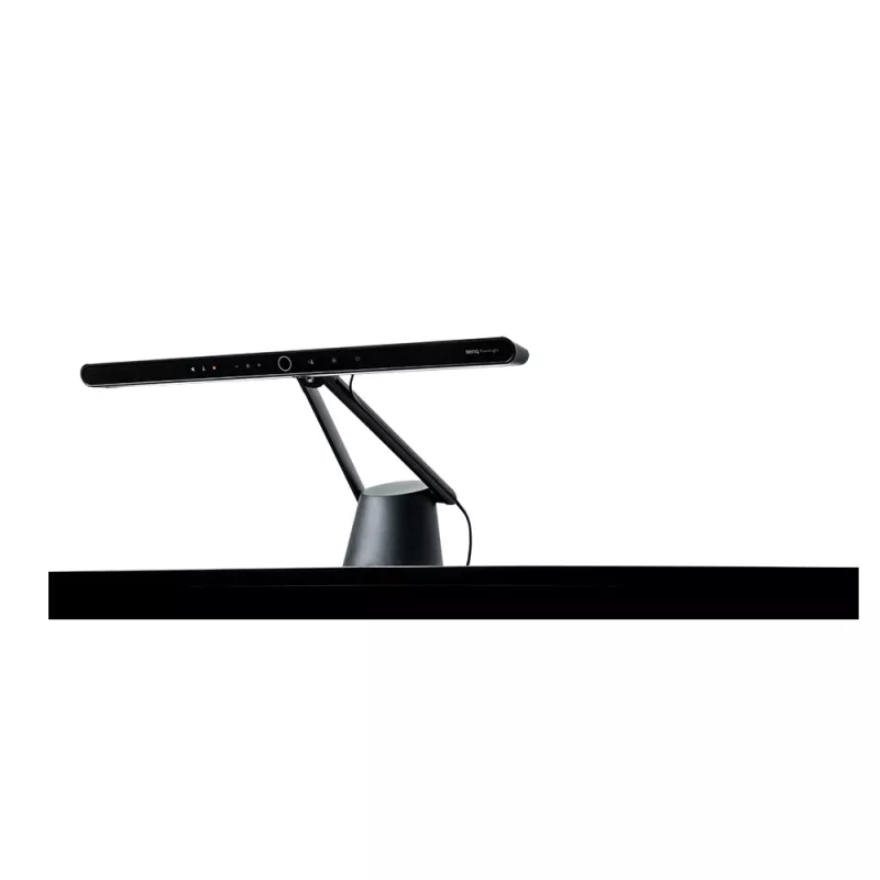 Monitora lampa BenQ PianoLight R Melna — 1070 lm, USB barošana, 120×367×628 mm