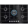 Electrolux KGG75362K Melna Iebūvējama 75 cm Gāzes Plīts Virsma 5 Degļi