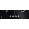 Iebūvējamā gāzes plīts virsma Electrolux KGG6426K Melna 56 cm 4 degļi