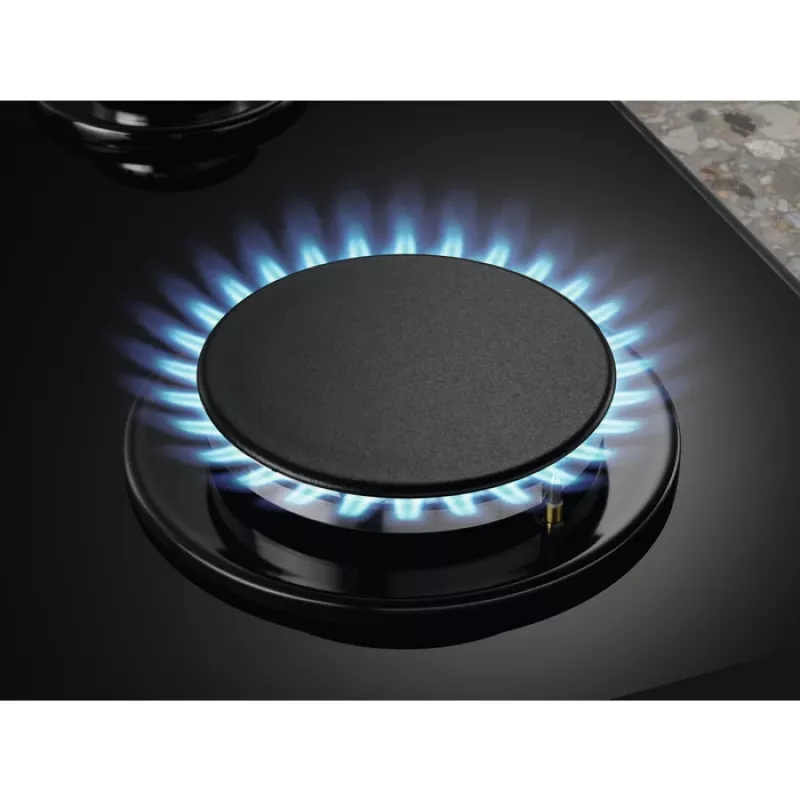 Iebūvējamā gāzes plīts virsma Electrolux KGG6426K Melna 56 cm 4 degļi