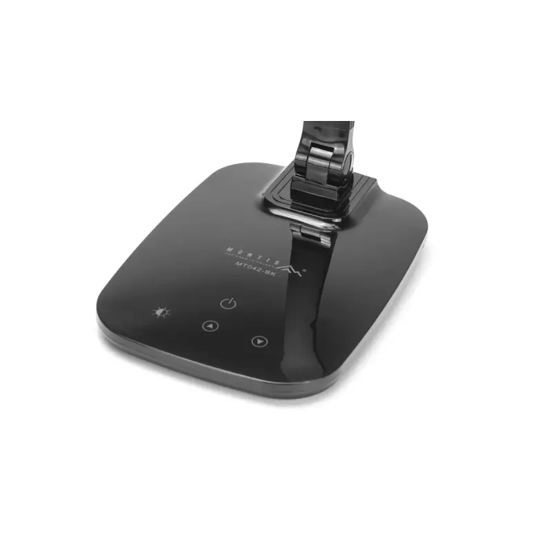 Montis MT042-BK LED galda lampa, melnā krāsā, 5,7 W, 230 V + USB