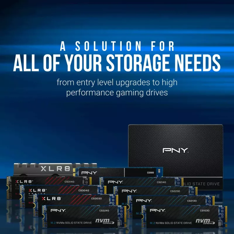 SSD disks PNY 500GB M.2 2280 PCI-E x4 Gen3 NVMe M280CS2230-500-RB