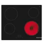 Bosch Serie 4 PKE61RBA2E keramikas plīts virsma, iebūvējama, 60 cm, melna, 4 zonas