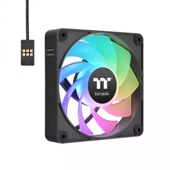 Ventilators Thermaltake CT120 EX Reverse ARGB Sync 12cm 65.82 cfm Melns
