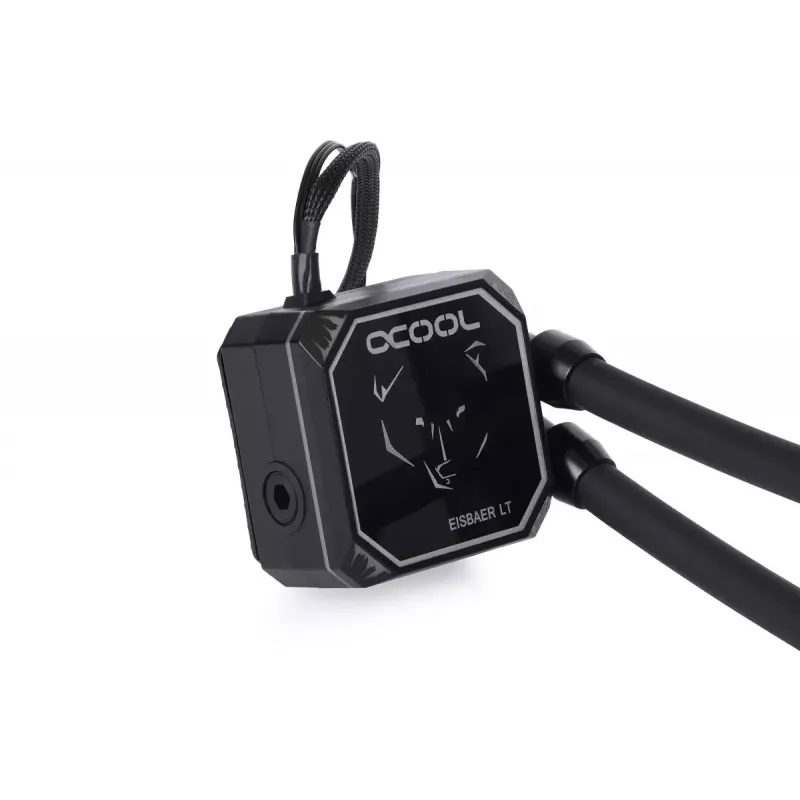 Alphacool Eisbaer Aurora LT240 12 cm Melns šķidruma dzesētājs