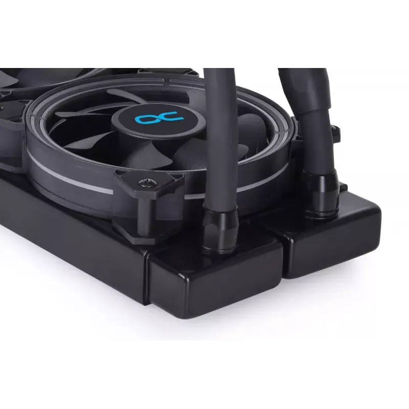 Alphacool Eisbaer Aurora LT240 12 cm Melns šķidruma dzesētājs
