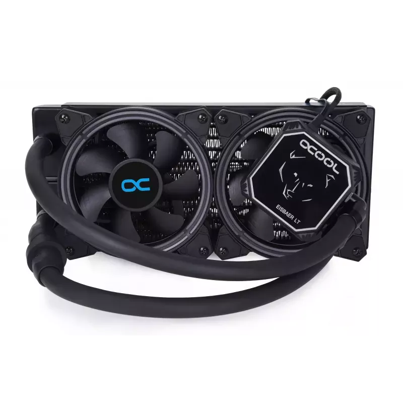 Alphacool Eisbaer Aurora LT240 12 cm Melns šķidruma dzesētājs