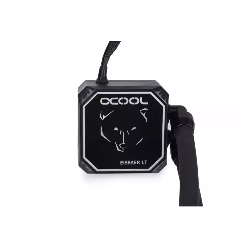 Alphacool Eisbaer Aurora LT240 12 cm Melns šķidruma dzesētājs