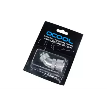 Alphacool HF 13/10 misiņa hromēts šļūtenes savienotājs