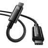 USB-C uz USB-C kabelis Baseus Tungsten Gold 240W 3m