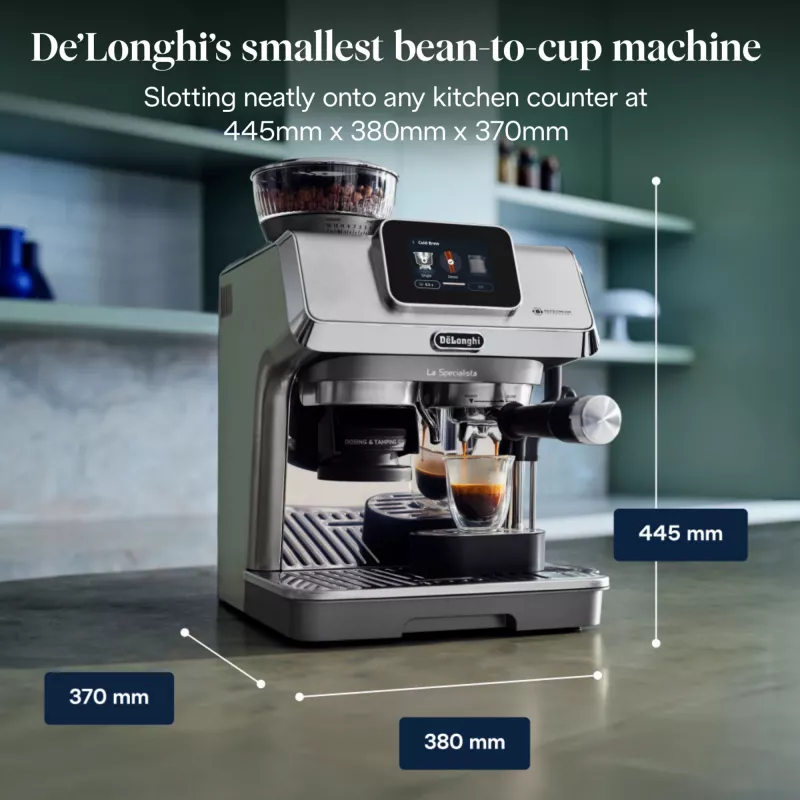 De’Longhi La Specialista EC9455.M Daļēji automātiskā espresso kafijas automāts 1.7 L