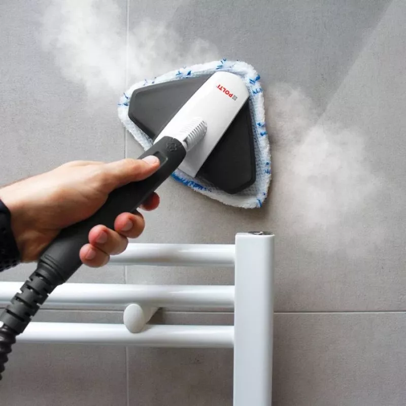 Polti Vaporetto SV660_Style Tvaika mops 0.5 L 1500 W Pelēks, Balts