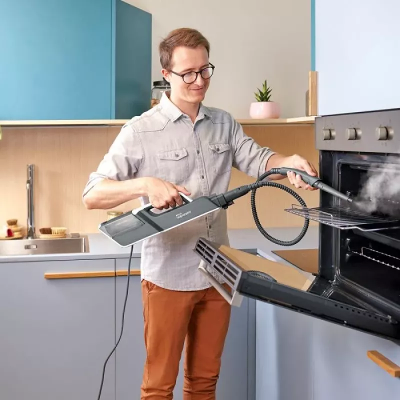 Polti Vaporetto SV660_Style Tvaika mops 0.5 L 1500 W Pelēks, Balts