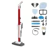 Polti Vaporetto SV650_Style tvaika mops 0.5 L 1500 W Melns, Sarkans, Balts