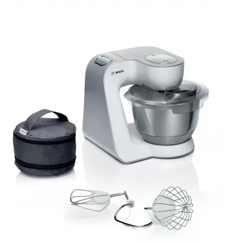 Virtuves kombains Bosch Serie 4 MUM58200 — 1000 W, 3,9 L nerūsējošā tērauda bļoda, balts