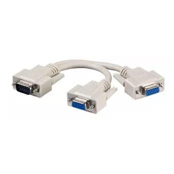 Microconnect MONG2H VGA Y sadalītājs 1 uz 2, pasīvs, HD-15 (spraudnis) uz 2x HD-15 (ligzda), 0,3 m