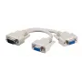 Microconnect MONG2H VGA kabelis 0.3 m VGA (D-Sub) 2 x VGA (D-Sub) Pelēks