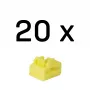 Lindy RJ-45 Portu bloķētāji bez atslēgas, 20 gab., dzelteni