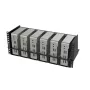Mini PC korpuss Lanview LVR-MINIPC-BRACK-4UBL — kompakts metāla plaukts 19 inch 4U, melns