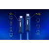 USB-C aktīvais optiskais kabelis 15 m ATEN UE3415F — USB-C uz USB-C, 15 Gbit/s, Melns