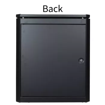 Brīvstāvošs skapis Lanview RDL12U66BL — 12U, 600 kg, atslēga, regulējamas kājas, kabeļu pārvaldība, IP40, melns
