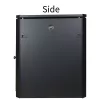 Brīvstāvošs skapis Lanview RDL12U66BL — 12U, 600 kg, atslēga, regulējamas kājas, kabeļu pārvaldība, IP40, melns