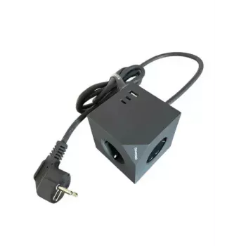 MicroConnect MC-CUBE015USBMAGNETIC strāvas kubs ar magnētisko stiprinājumu