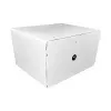 Pārnēsājamo ierīču pārvaldības skapis LEBA NoteBox 16 ar atslēgas slēdzeni, USB-C pieslēgvietām, 12 W uz ierīci, USB 2.0, sienas vai galda stiprinājums, balts