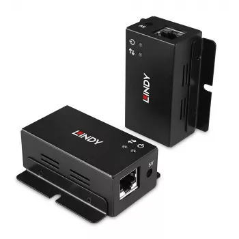 Lindy USB 2.0 Cat.6 pagarinātājs 50m ar raidītāju un uztvērēju