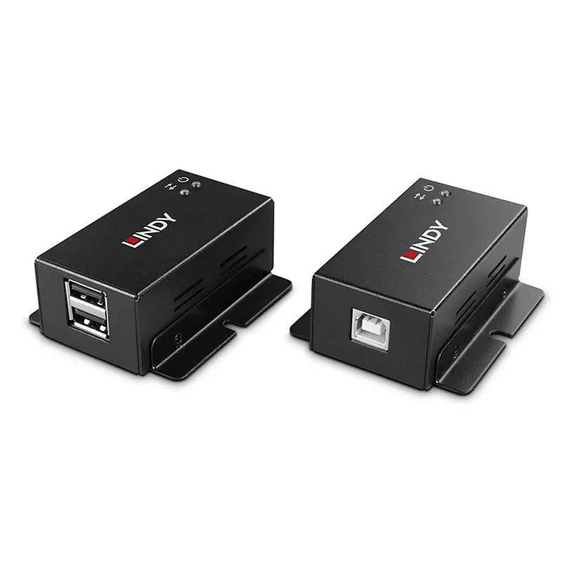 Lindy USB 2.0 Cat.6 pagarinātājs 50m ar raidītāju un uztvērēju