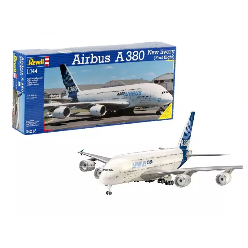 Modelēšanas komplekts Revell Airbus A 380 Jaunā livery Pirmais lidojums