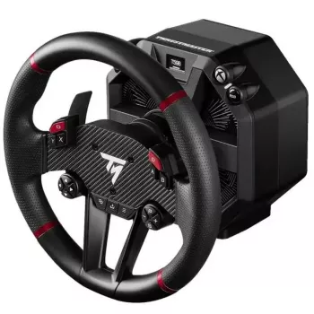 Stūre un pedāļi Thrustmaster T598X Melns Sarkans USB vadu Analogais/Digitālais PC PlayStation 4 PlayStation 5 Metāla korpuss