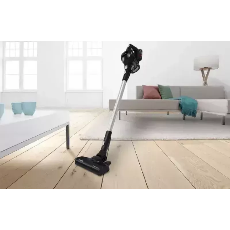 Bosch Serie 6 BBS611BSC bezvadu slotas putekļsūcējs 2-in-1, 18V, 2.5 Ah, melns